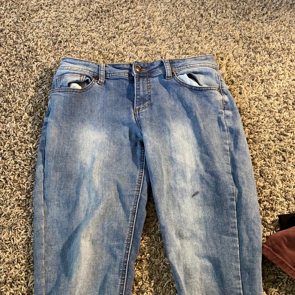 falls creek size 6 jeans with cut off legs